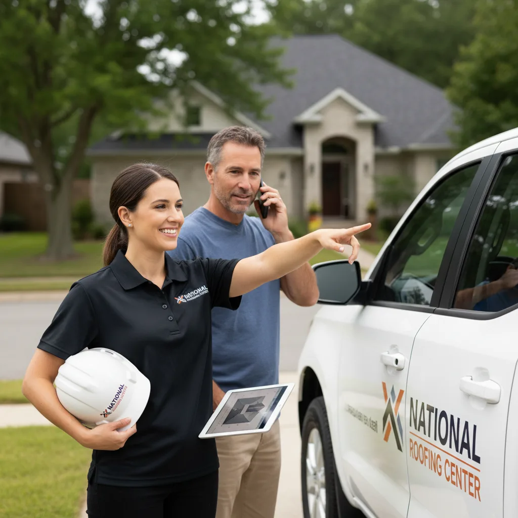 National Roofing Center customer support in Lucinda